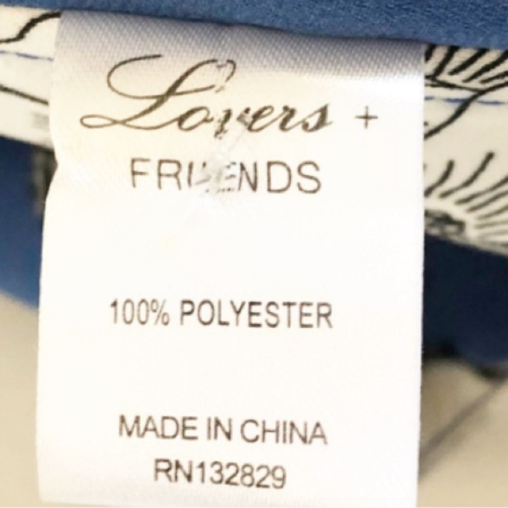 NWT Lovers + Friends Lifes A Beach Floral Top - Picture 7 of 16